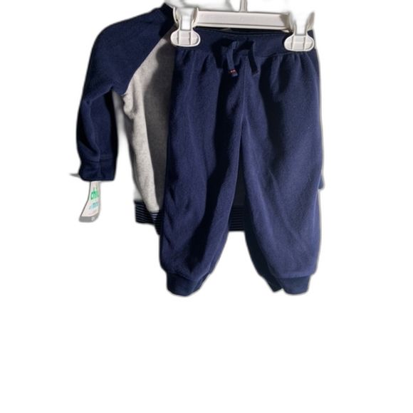 Carters Bundle Brand New 2 Piece Sweater Outfit & Long Sleeve Bear Pants Set 12M - Picture 5 of 7